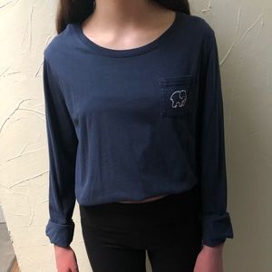 Ivory Ella long sleeve with small pocket